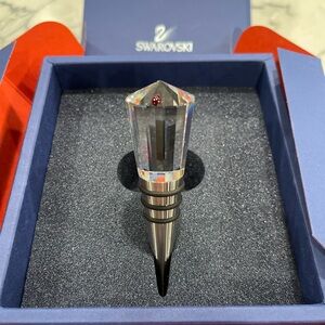Swarovski Crystal wine bottle stopper